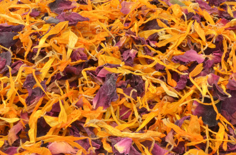 Wedding Confetti Mix No. 04 "Sunset Kiss" - HerbalMansion.com