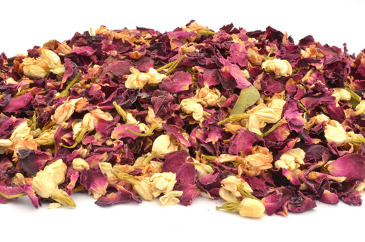 Wedding Confetti Mix No. 03 "Ruby Jasmine" - HerbalMansion.com
