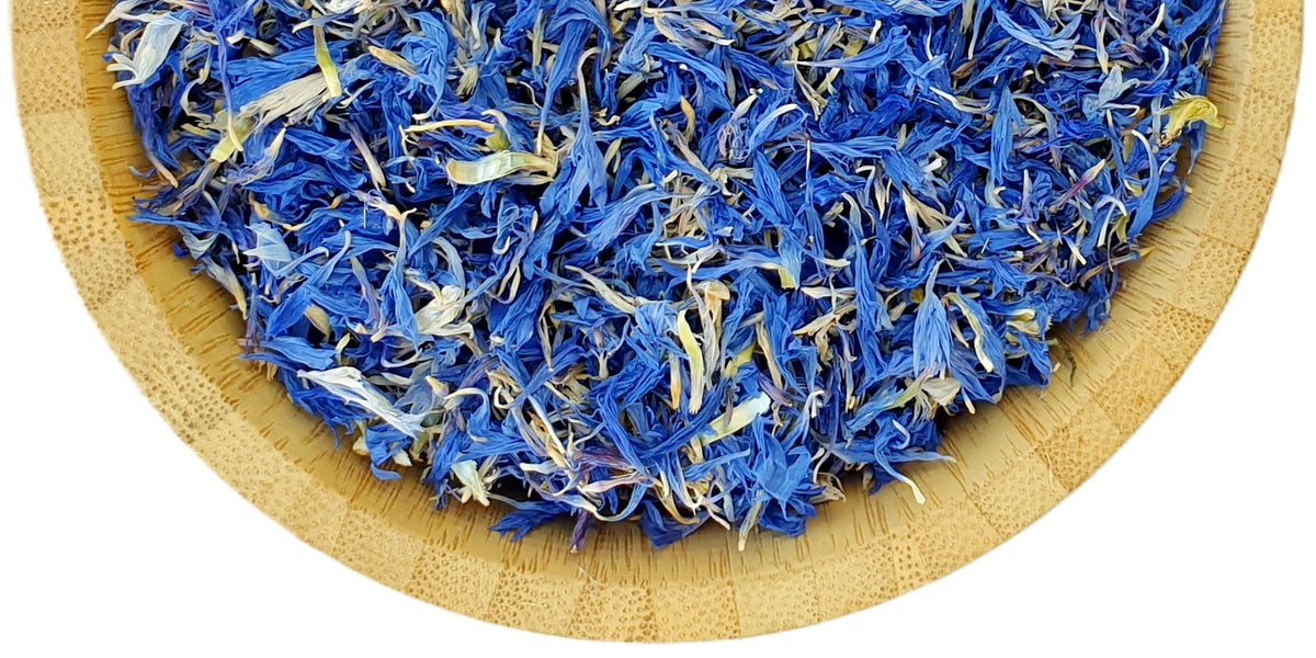 Blue Cornflower Petals