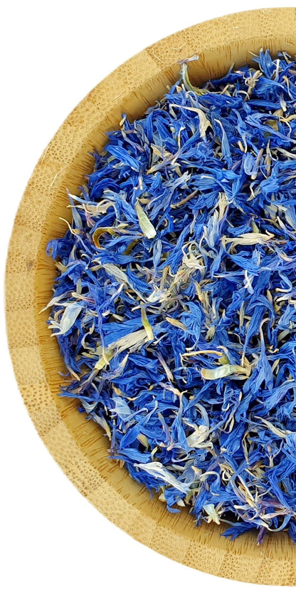 Blue Cornflower Petals
