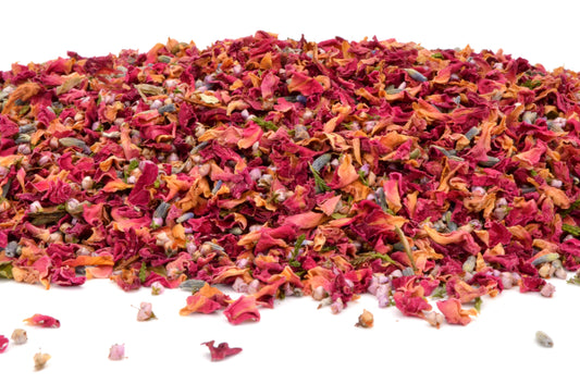natural wedding confetti autumn