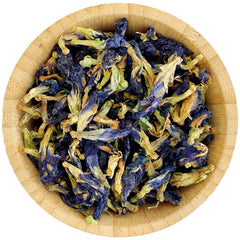 Dried Butterfly Pea Flowers - Dried Flowers - HerbalMansion.com