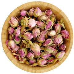 Dried Pink Rose Buds - Dried Flowers - HerbalMansion.com