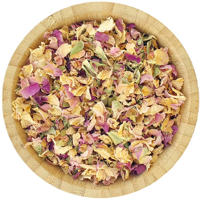 Dried Pink Rose Petals - Dried Flowers - HerbalMansion.com