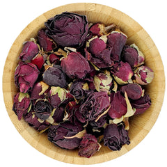 Dried Red Rose Buds - Dried Flowers - HerbalMansion.com