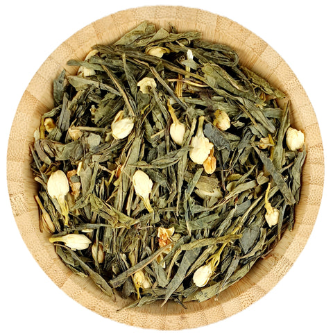 jasmine princess green tea - jasmine tea - jasmine green tea - HerbalMansion.com