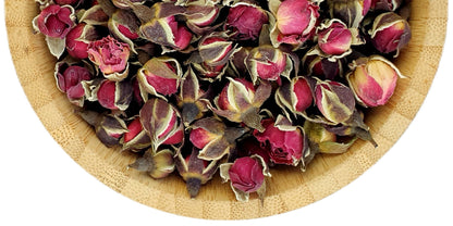 Golden Red Rose Buds - Herbal Mansion
