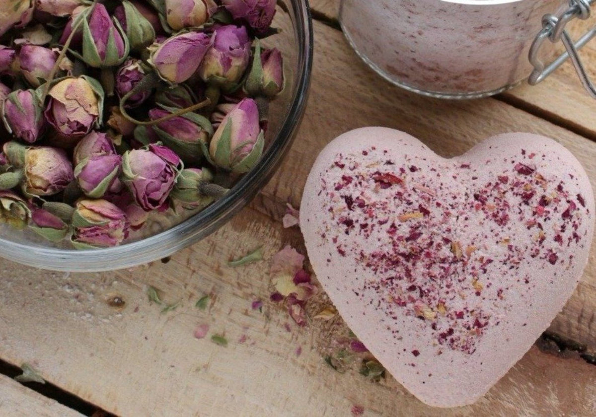Heart Bath Bomb Moulds - HerbalMansion.com