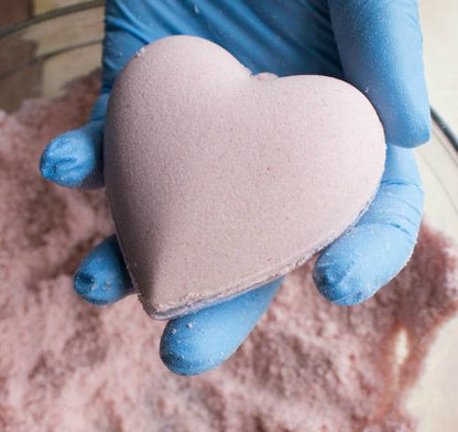 Heart Bath Bomb Moulds - HerbalMansion.com