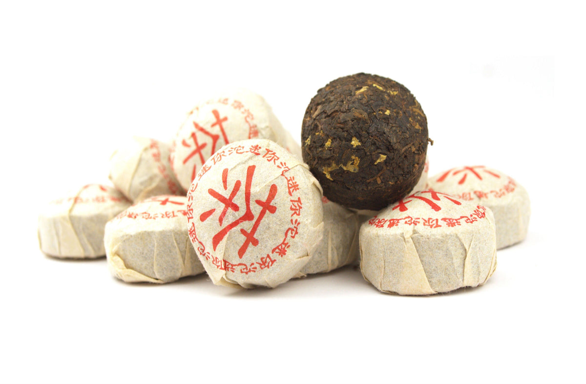 Pu Erh Tuo Cha Chrysanthemum - HerbalMansion.com