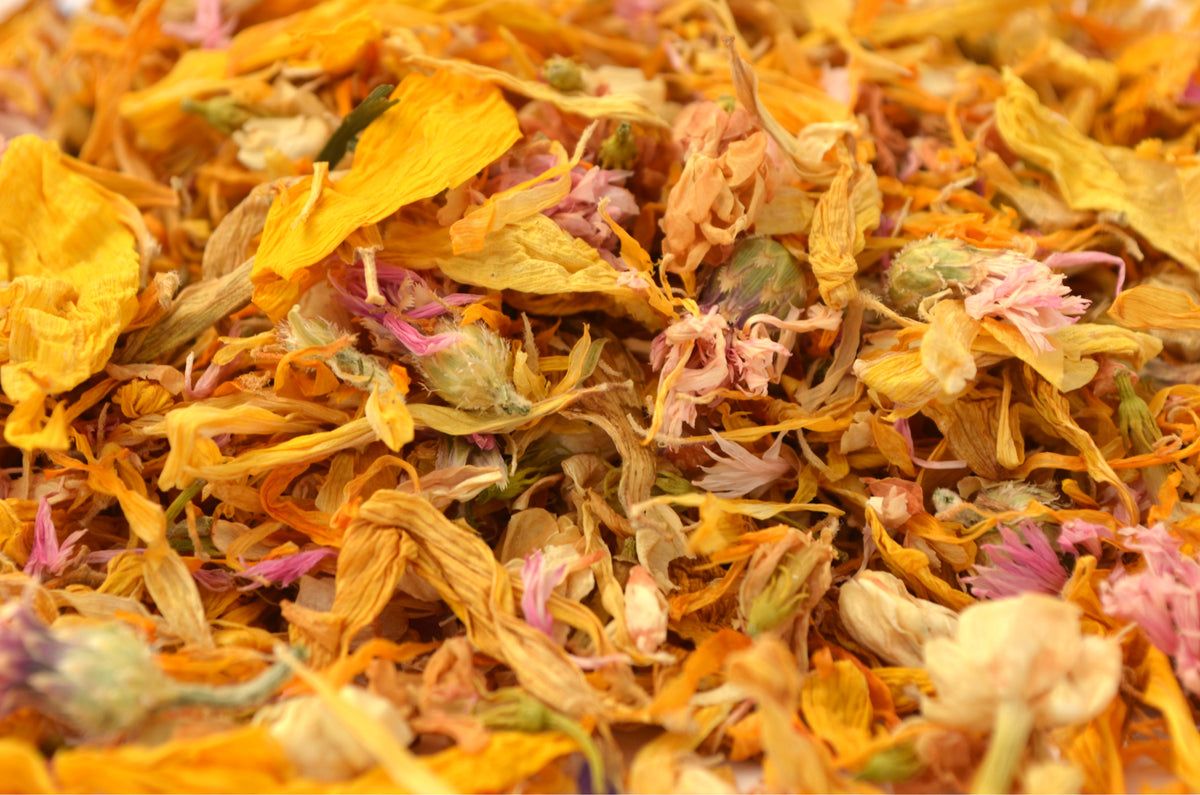 Wedding Confetti Mix No. 22 "Sunny Morning" - HerbalMansion.com