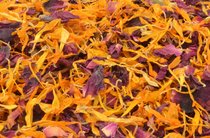 Wedding Confetti Mix No. 04 "Sunset Kiss" - HerbalMansion.com