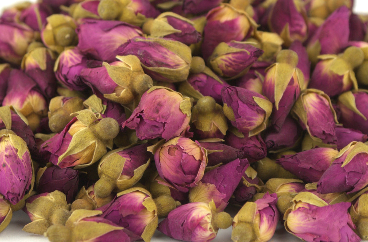 Deep Pink Small Rose Buds - Table Confetti - HerbalMansion.com