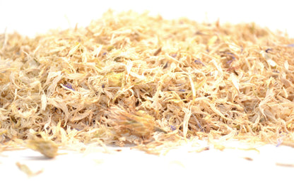 White Cornflower Natural Confetti - HerbalMansion.com