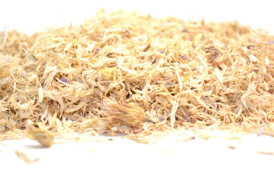 White Cornflower Natural Confetti - HerbalMansion.com