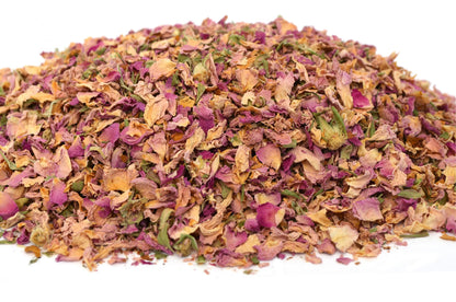 Pink Rose Petal Confetti - HerbalMansion.com