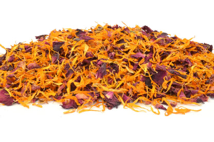 Wedding Confetti Mix No. 04 "Sunset Kiss" - HerbalMansion.com