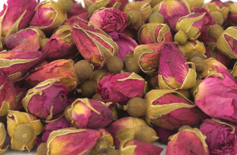 Deep Pink Large Rose Buds - Table Confetti - HerbalMansion.com