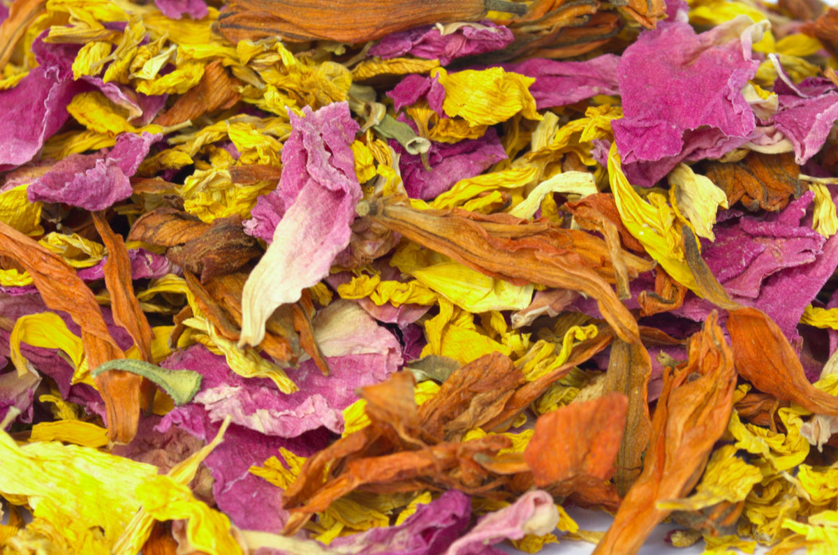 Wedding Confetti Mix No. 15 "Sunlit Melody" - HerbalMansion.com