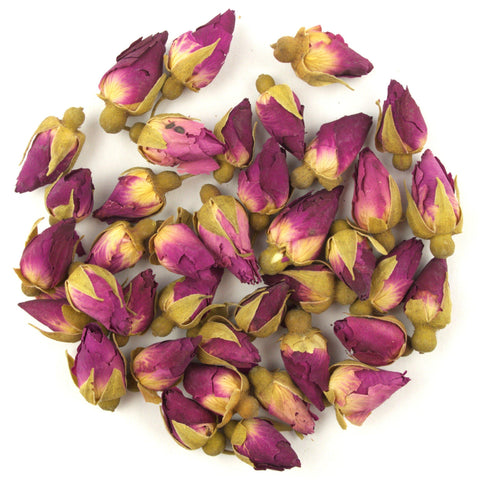 Deep Pink Rose Buds Small - HerbalMansion.com