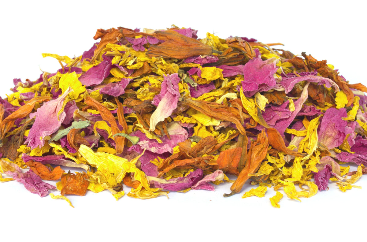 Wedding Confetti Mix No. 15 "Sunlit Melody" - HerbalMansion.com